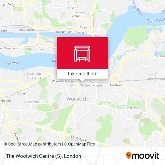 The Woolwich Centre (S) map