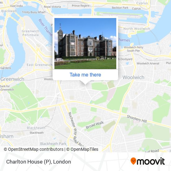 Charlton House (P) map