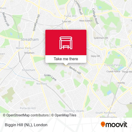Biggin Hill (NL) map