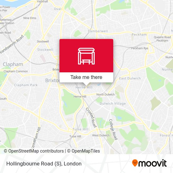 Hollingbourne Road (S) map