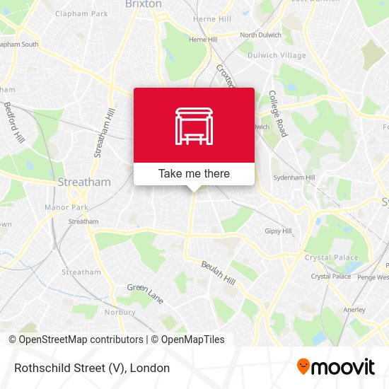 Rothschild Street (V) map