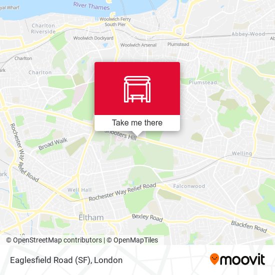 Eaglesfield Road (SF) map