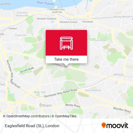 Eaglesfield Road (SL) map