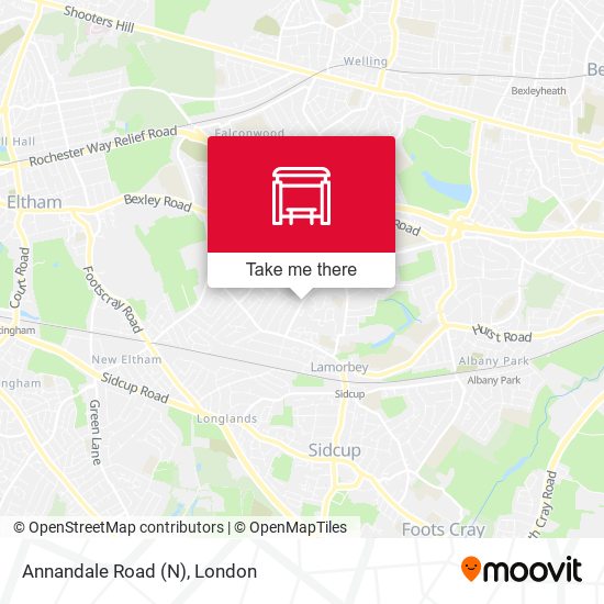 Annandale Road (N) map