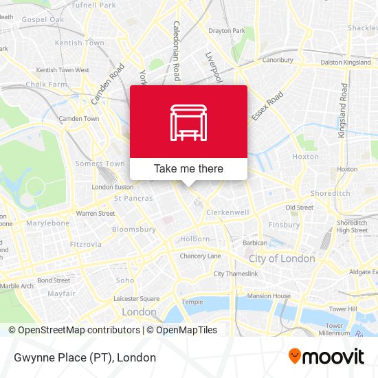 Gwynne Place (PT) map