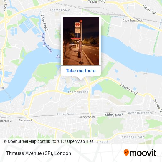 Titmuss Avenue (SF) map