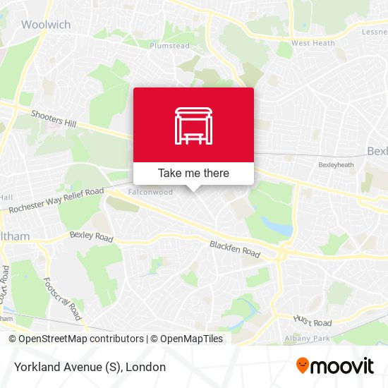 Yorkland Avenue (S) map