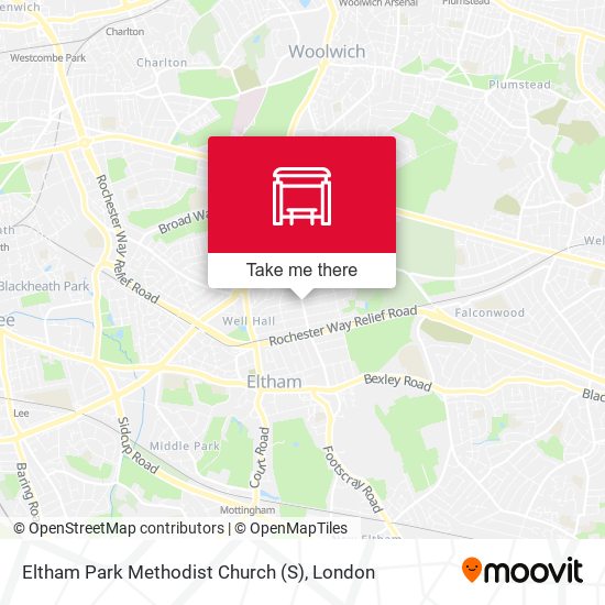 Eltham Park Methodist Church (S) map