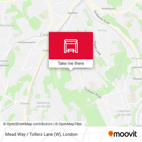 Mead Way / Tollers Lane map
