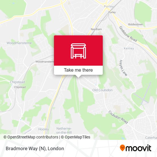 Bradmore Way (N) map