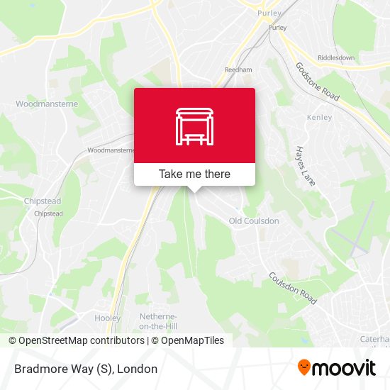 Bradmore Way (S) map