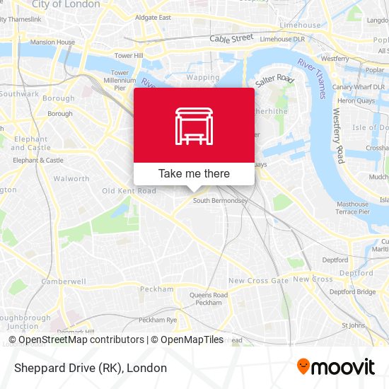 Sheppard Drive (RK) map
