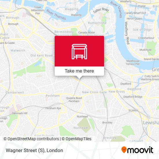 Wagner Street map