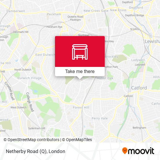 Netherby Road (Q) map