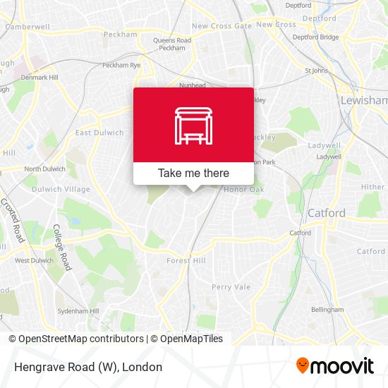 Hengrave Road (W) map
