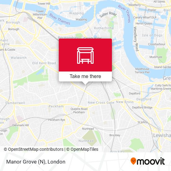 Manor Grove (N) map