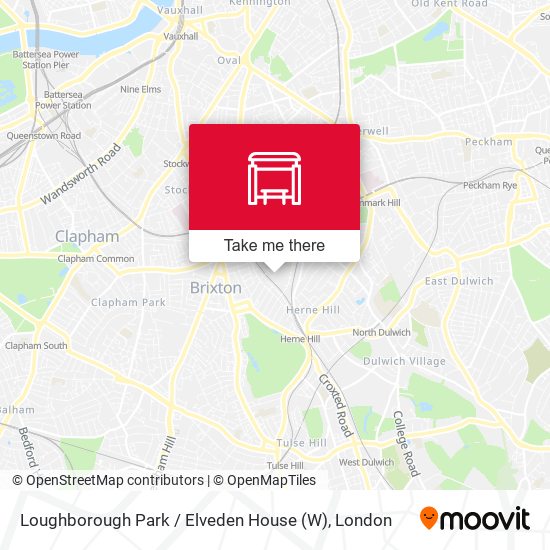 Loughborough Park / Elveden House (W) map