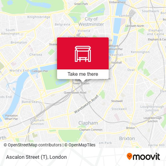 Ascalon Street (T) map