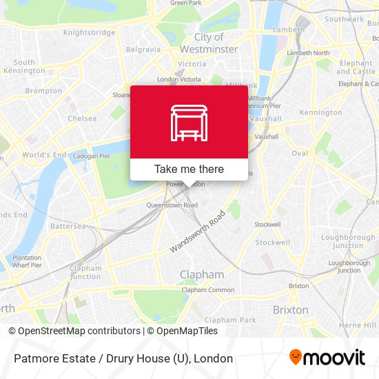 Patmore Estate / Drury House (U) map