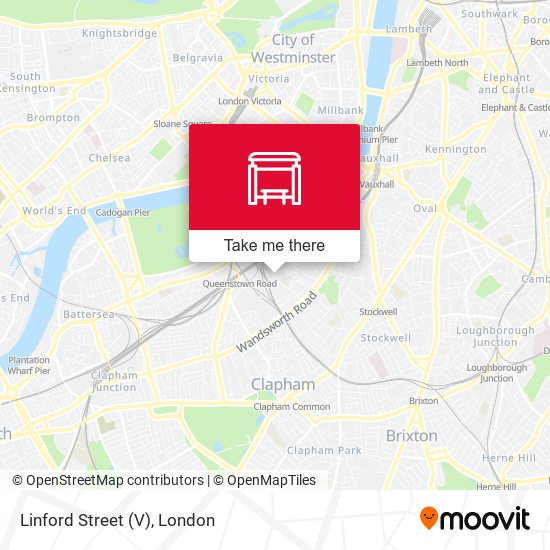 Linford Street (V) map