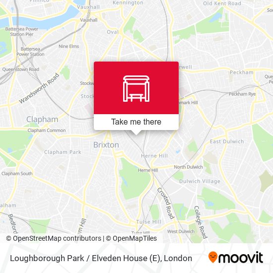 Loughborough Park / Elveden House map