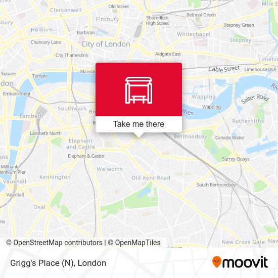 Grigg's Place (N) map