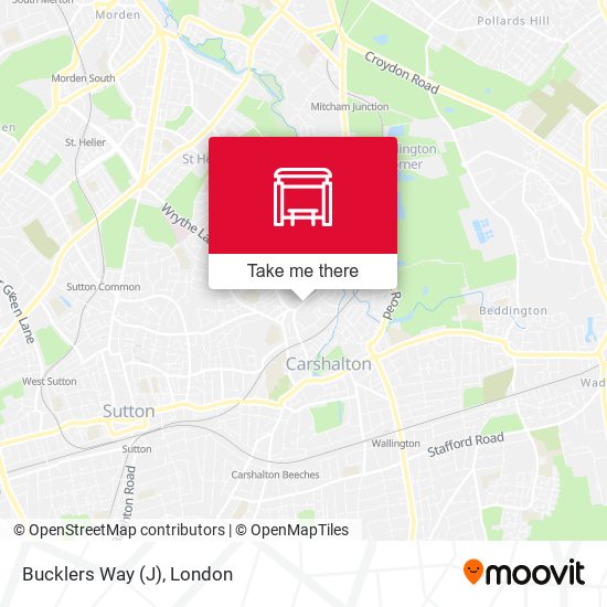 Bucklers Way (J) map