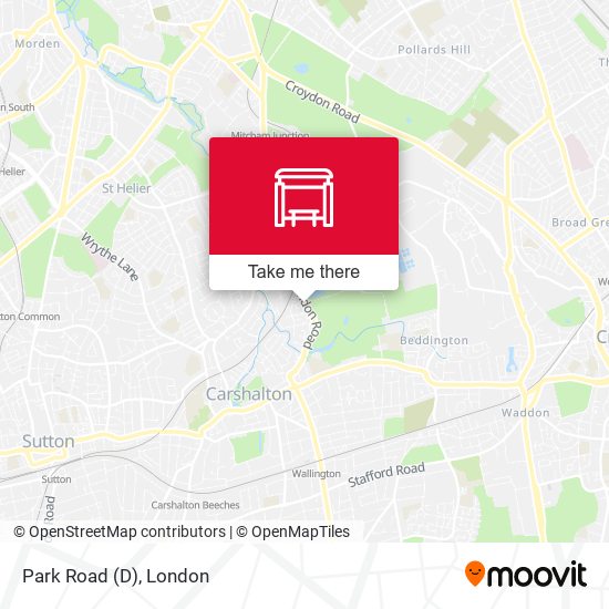 Park Road (D) map