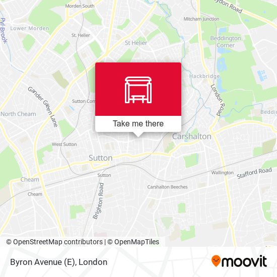 Byron Avenue (E) map