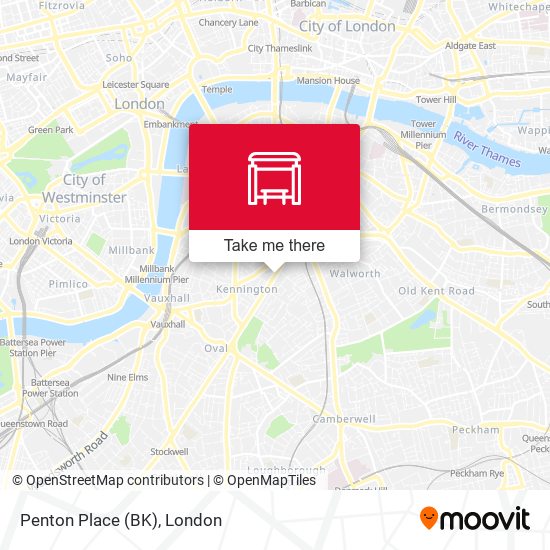 Penton Place (BK) map