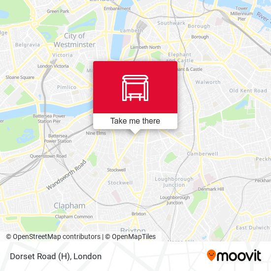 Dorset Road (H) map