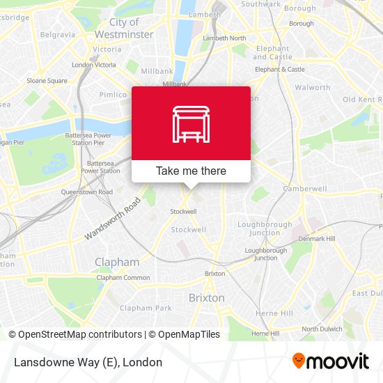 Lansdowne Way (E) map