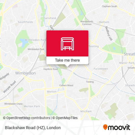 Blackshaw Road (HZ) map