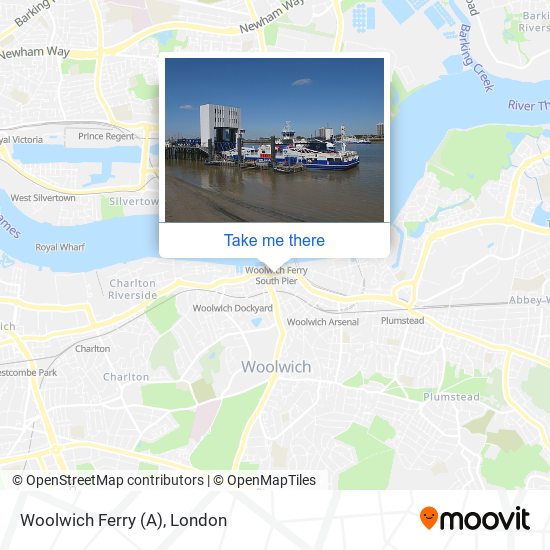 Woolwich Ferry (A) map