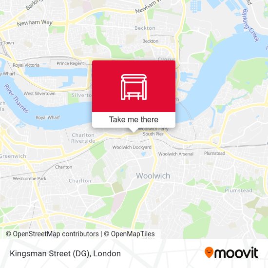 Kingsman Street (DG) map