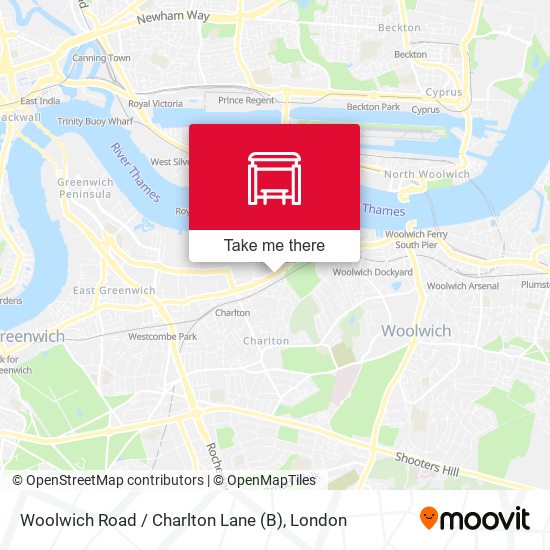 Woolwich Road / Charlton Lane (B) map
