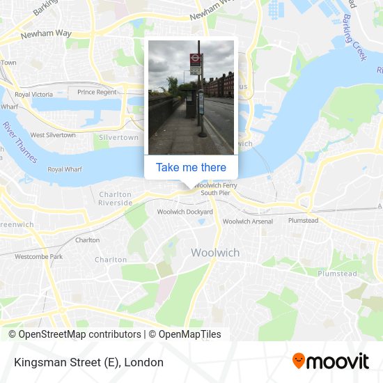 Kingsman Street (E) map