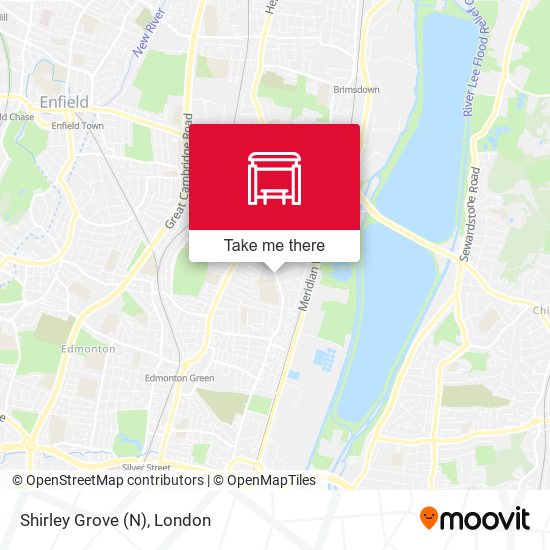 Shirley Grove (N) map