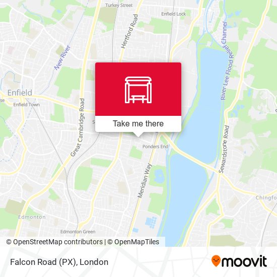 Falcon Road (PX) map