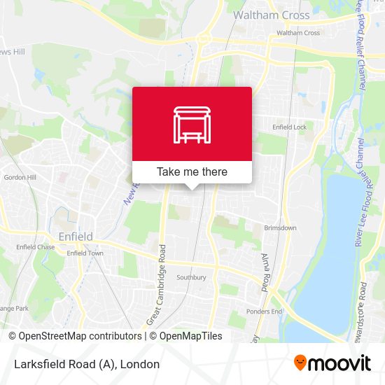 Larksfield Road (A) map