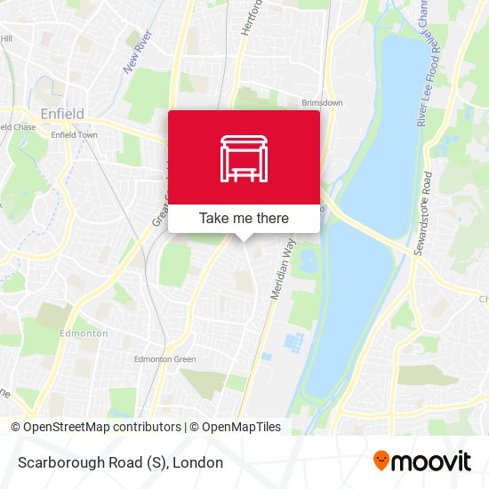 Scarborough Road map