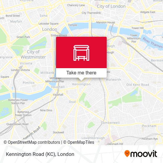 Kennington Road (KC) map