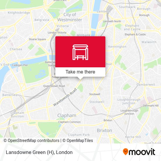 Lansdowne Green (H) map