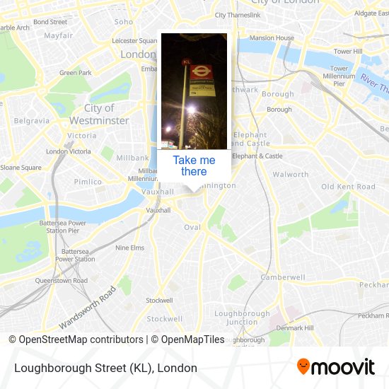 Loughborough Street (KL) map