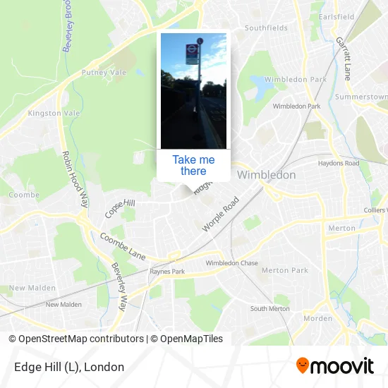 Edge Hill (L) map