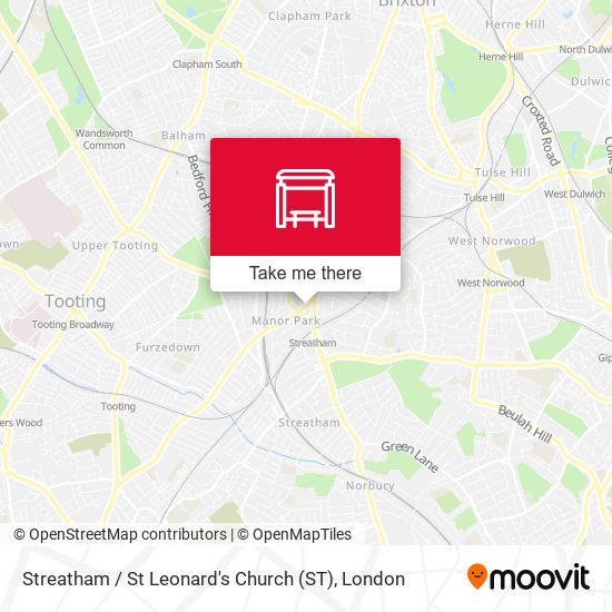Streatham / St Leonard's Church (ST) map