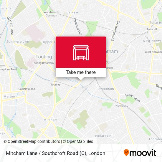 Mitcham Lane / Southcroft Road (C) map