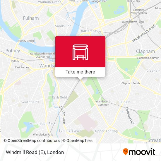 Windmill Road (E) map