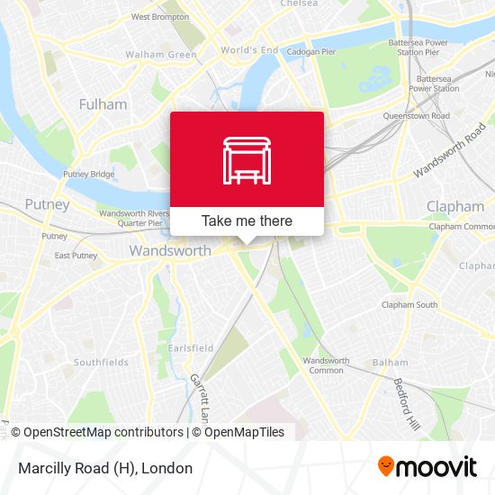 Marcilly Road (H) map