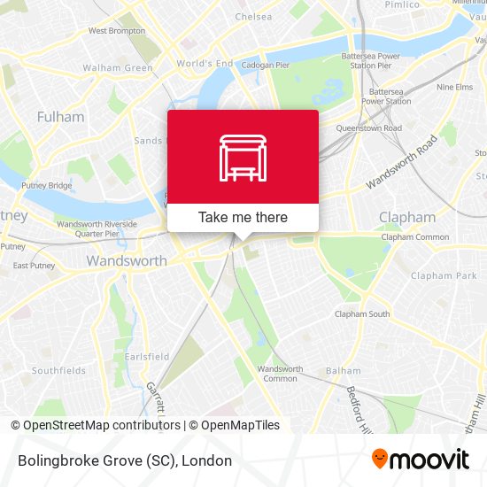 Bolingbroke Grove (SC) map